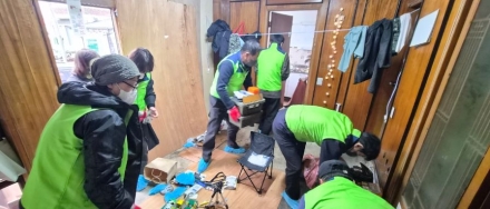 여량면지역사회보장협의체  장애인가구 집청소