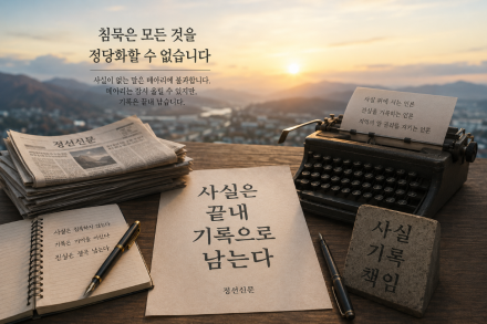 [데스크 칼럼] 사실은 끝내 기록으로 남는다