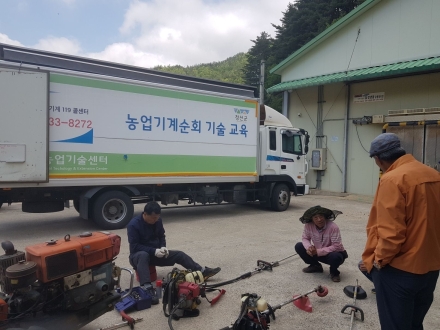 정선군농업기술센터, 찾아가는 농업기계순회기술교육 호응