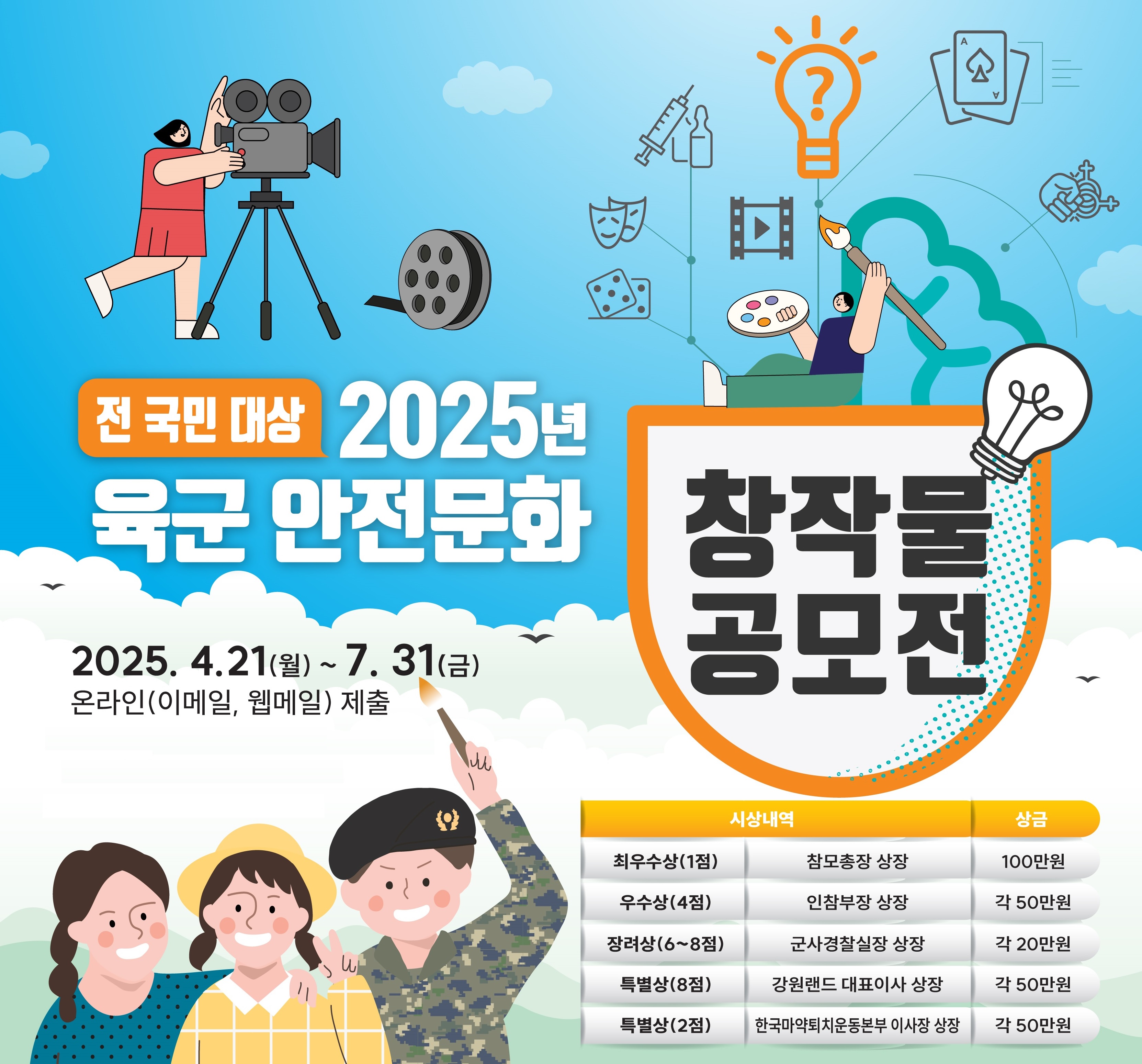 강원랜드, 대국민 불법도박 근절과 건강한 병영문화 위한 아이디어 찾는다